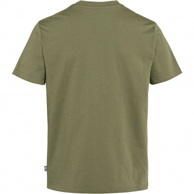 Fjällräven Övik Fox Boxy Logo Tee W Damen (Green)