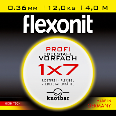 Flexonit Stahlvorfach 1x7