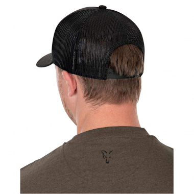 Fox Collection Trucker Cap (Black/Orange)