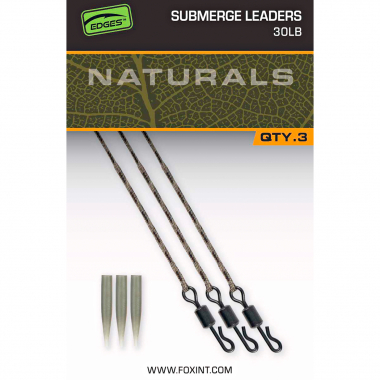 Fox EDGES™ Naturals Submerge Leaders
