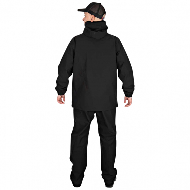 Fox Rage RageWear Rainsuit Salopettes & Jacket Herren (Black)