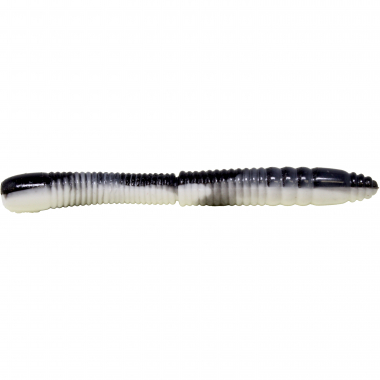 FTM Lifter Lures Wurmy, White/Black