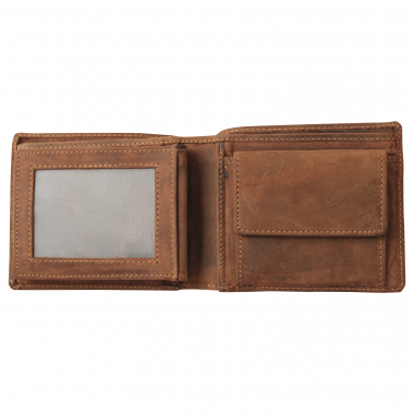 Green Burry Vintage Scheintasche "Stag-3" Leder (Braun)