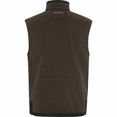 Härkila Kamko Fleece Waistcoat Herren (Brown/Red)