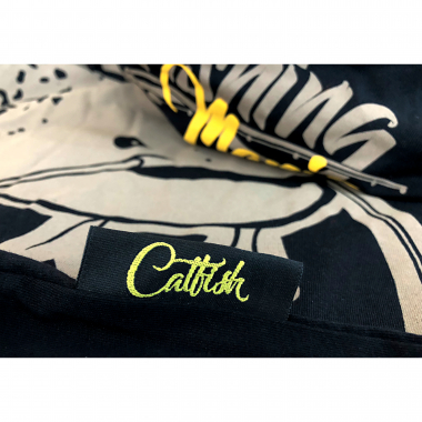 Hotspot Fishing Mania CatFish T-Shirt Herren (Black)