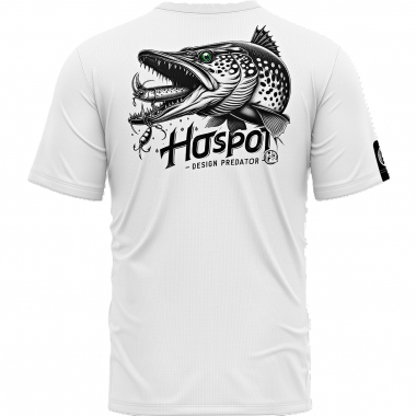Hotspot Predator Pike T-Shirt Herren (White)