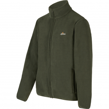 Il Lago 3er Set Fleecejacke, Fleecetroyer, Fleeceweste Herren (Oliv)