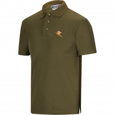 il Lago Basic Polo-Shirt Fasan Unisex (Oliv)
