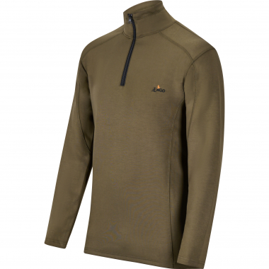il Lago Basic Zipperpullover Larvic Herren (Oliv)