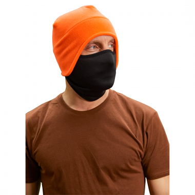 il Lago Prestige Fleece Mütze Iceblocker (orange)