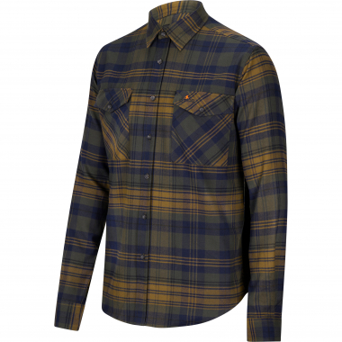 il Lago Prestige Herren Outdoor Flanell-Hemd Torben