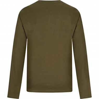 il Lago Prestige Langarmshirt Jonah Herren (Oliv)