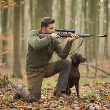 il Lago Prestige Lederhose Arne Herren (Braun/Schwarz)