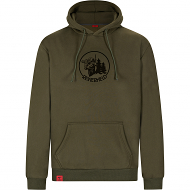 il Lago Prestige Wild & Wear Hoodie "Revierheld" Herren (Oliv)