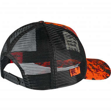 il Lago Prestige Wild & Wear Trucker Cap "Der mit dem Hund jagt" Unisex (phantomX Orange)