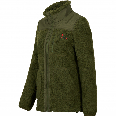 il Lago Red Level Damen Beheizte Faserpelzjacke Cumbria