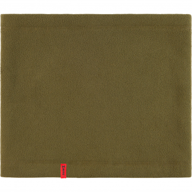 Il Lago Wenderohrschal Fleece SilentX (Oliv/Orange)