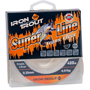 Iron Trout Super Line Transparent (400 m)
