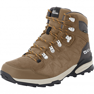 Jack Wolfskin Damen Refugio Texapore Mid W Damen (Brown/Apricot)