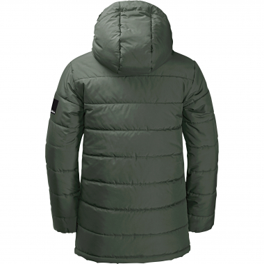 Jack Wolfskin Kinder Spirit Ins Long Jacket Y Kinder (Thyme Green)