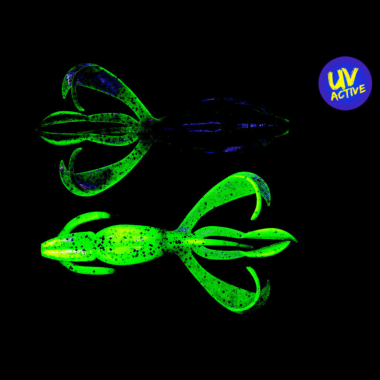 Keitech Crazy Flapper (Green Pumpkin / Chartreuse)