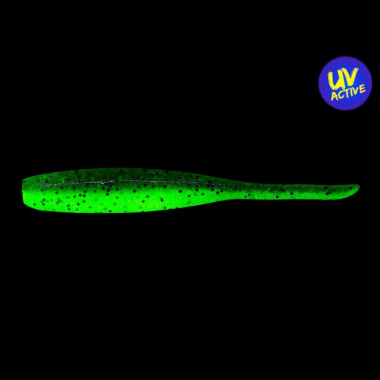 Keitech Shad Impact (Green Pumpkin / Chartreuse)