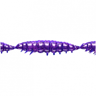 Libra Lures Larva Multi (Purple White Glitter)
