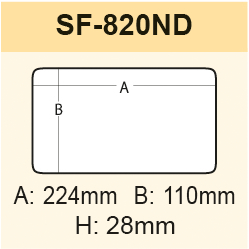 Meiho Aufbewahrungsbox Slit Form Series (Case 820ND)