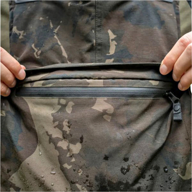 Nash Unisex Zero Tolerance Helluva Waterproof Bib and Brace Camo