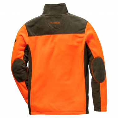 Percussion Fleece Sweater (khaki/orange)