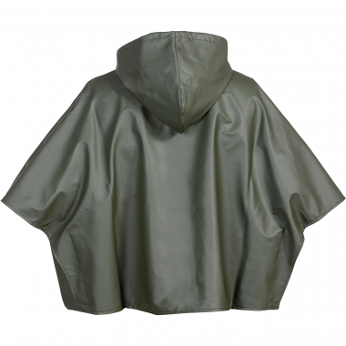 Percussion Wendbarer Regenponcho Herren (Khaki/Orange)