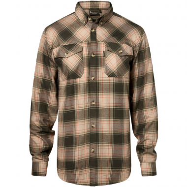 Pinewood Finnveden Forest Flannel Shirt Herren (Olive/D.Green)