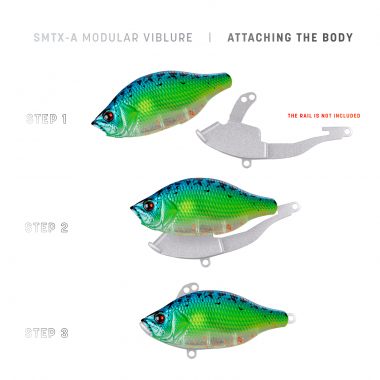 Probaits Body: SMTX-A VibLure - Ayu | Broken Turbid