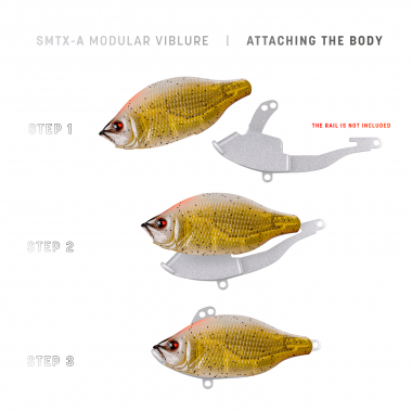 Probaits Body: SMTX-A VibLure - Bounce | Flaretrap