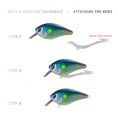 Probaits Body: SMTX-H Crankbait - Ayu | Moody