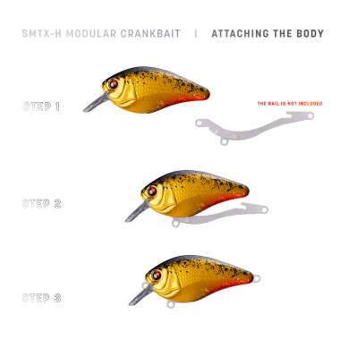Probaits Body: SMTX-H Crankbait - Embers | Heatstroke