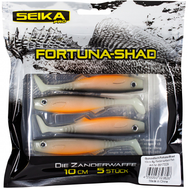 Seika Pro Fortuna Shad (Sunburn Fish)