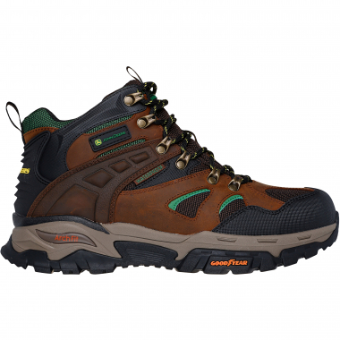 Skechers John Deere Arch Fit Tarver Loader Herren (Dark Brown)