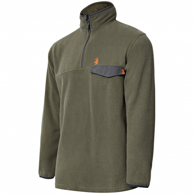 Spika Herren Basecamp Fleece Jumper (Olive)