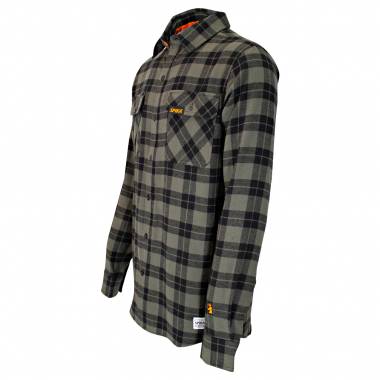 Spika Herren GO Casual Check Shirt (Olive)