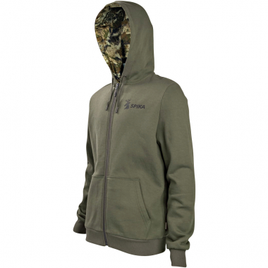 Spika Herren GO Core Zip-Through Hoodie (Olive)