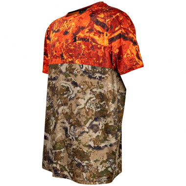 Spika Herren Trail T-Shirt (Biarri Blaze Camo)