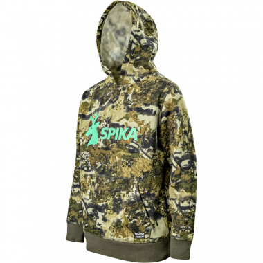 Spika Kinder GO Biarri Hoodie (Camou, Mint Logo)