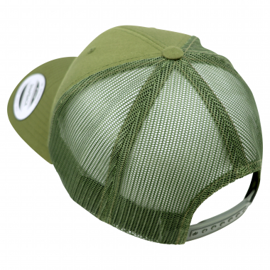 Sportex Snap Mesh 6 Panel Cap (Olive)