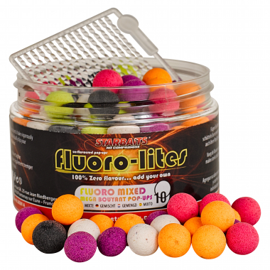 Starbaits Pop Up Boilies Fluoro Lite (Mixed color)