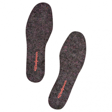 Woolpower Unisex Felt Insoles Unisex (Recycled Grey)