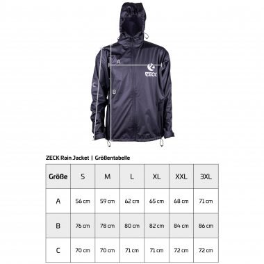 Zeck Unisex Regenjacke
