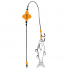 Adrenalin Cat Micro Propeller System für Köderfisch (orange) Waller