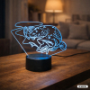 Bearstep LED Deko Hecht 