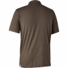 Deerhunter Gunnar Polo Hemd Herren (Brown Leaf Melange) 